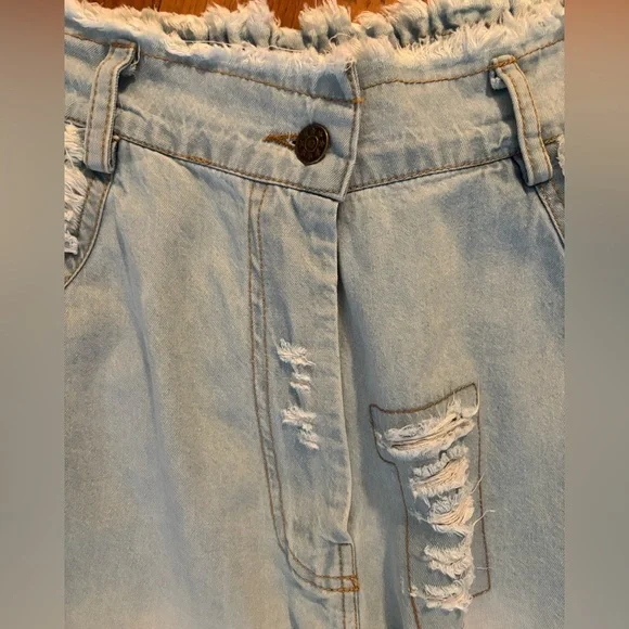 Paperlace Wide Leg Heart Jeans - Picture 7 of 14